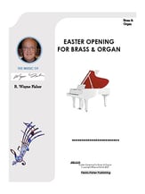 Easter Opening with Organ and Brass Organ sheet music cover